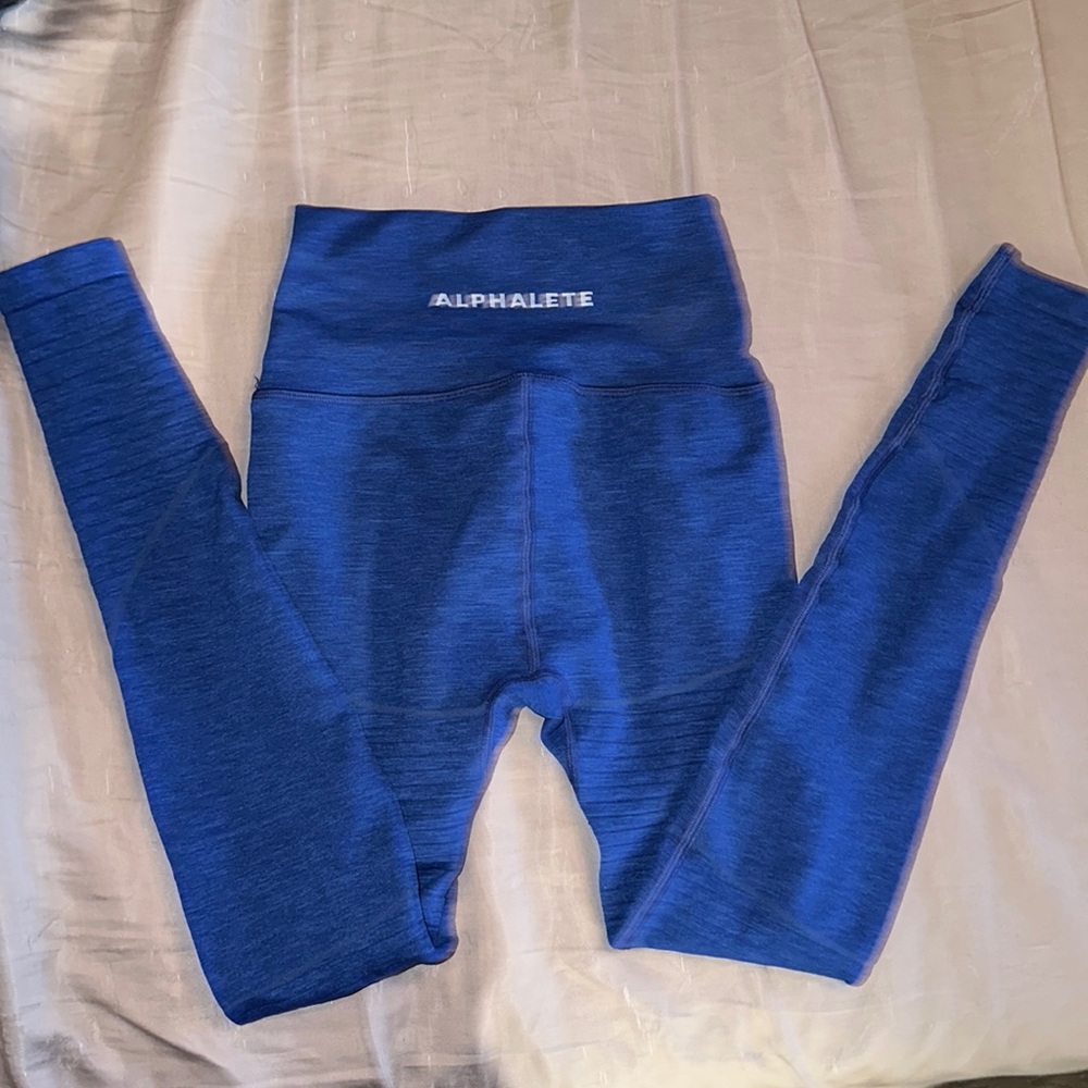 Alphalete OG revival legging blue